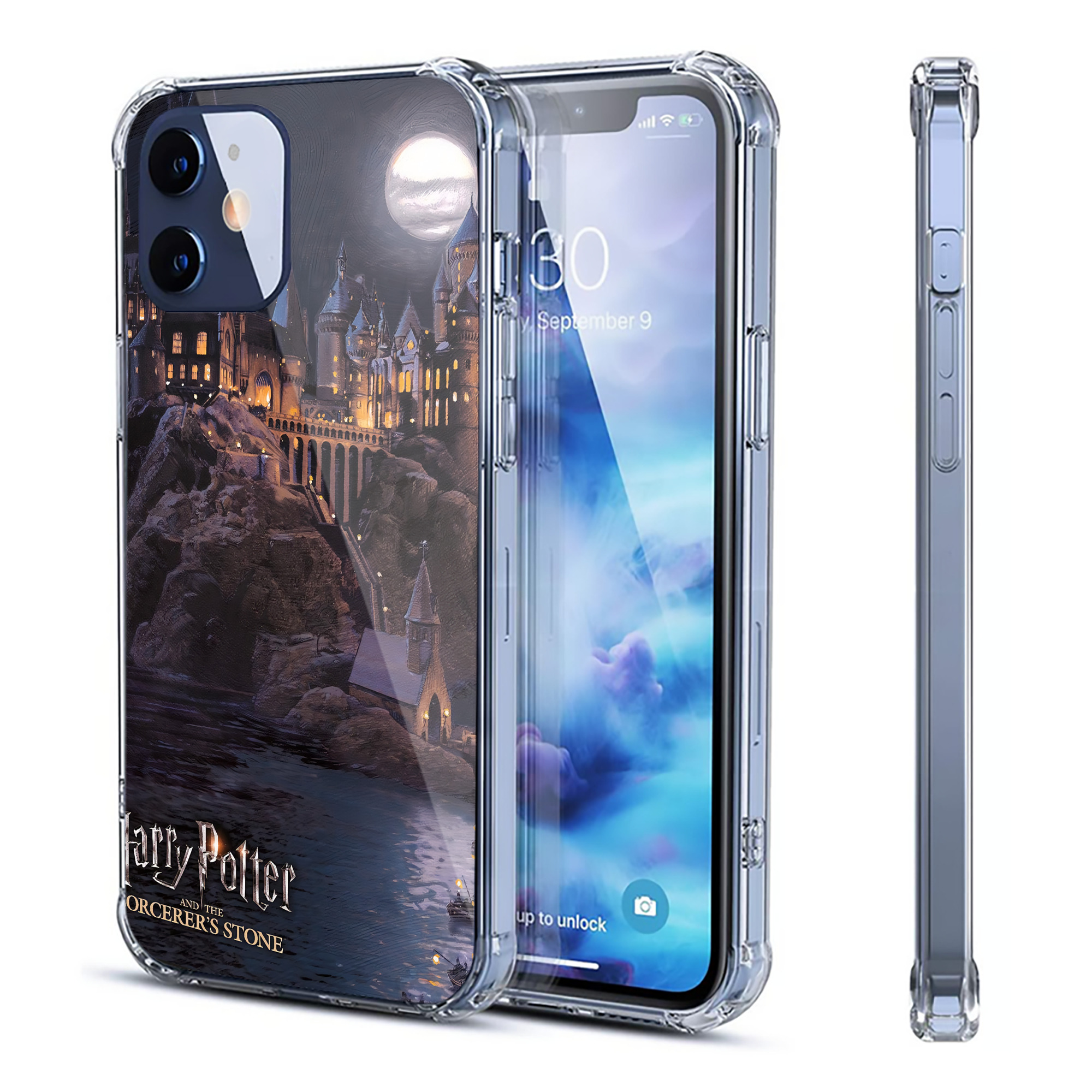 （画像用） Harry Potter ハリー・ポッターシリーズ 【iPhone 12シリーズ対応】透明スマホケース（クリアソフトケース）